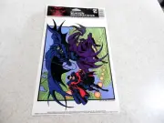 Batman & Robin Batgirl Window Decoration Decal Static Cling 1997 DC New