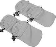 Hohopeti 4pcs Pet Shoes Cat Anti-cat Scratch Shoes Puppy Shoes Pet Cat Shoes Kitten Shoes Pet Supplies Shoes Cat Claw Tags Animal Pins Dirty Cat Shoes Cat Claw Shoes Light Grey Nylon