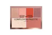 BYS Complexion Palette Fire Face Makeup Bronzer Blush Matte Shimmer 6 Shades 16g