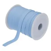 1/2 Inch Double Fold Bias Tape Continuous Bulk Bias Tape (Light Blue 55 Yards)