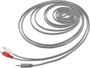 FELTECHELECTR Flexible Long Audio Speaker Cable Wire Easy Placement Replacement for Car Power Amplifier Audio Cable