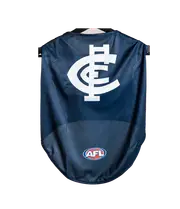 AFL Carlton Blues Medium Dog Jersey Shirt 41cm to 42cm Long
