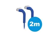 UBIQUITI patch cable with both end bendable RJ45 2m - Blue