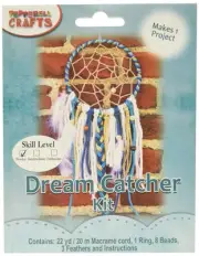 Pepperell Macrame Dream Catcher Kit, Multicolor
