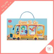 TOI GAME TO GO 3 IN 1 Kids Board Game Educational Toys 3+ Years