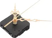 GAXIRE 1 Set Reverse Movement Clock Mechanism Replacement Kit Battery Powered DIY Clock Motor with Long Shaft Includes Hour and Second Hands