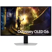 Samsung Odyssey OLED G6 27" QHD 240Hz OLED Gaming Monitor 2560x1440 - 0.03ms - HDMI 2.1 - DP 1.4 - USB Hub - AMD FreeSync Premium Pro - Height Adjustable - 100x100 VESA [LS27DG610SEXXY]