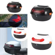 Motorcycle Rear Trunk Motorbike Tail Box Lockable with Hardware Luggage Box