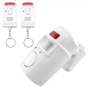 Infrared Motion Sensor Alarm - Burglar Alarm with 2 Remote Controls,5024
