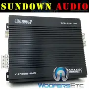 SUNDOWN AUDIO SFB-1000.4D 4-CHANNEL COMPONENT SPEAKERS TWEETERS AMPLIFIER NEW