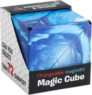 Magic cube puzzle box - Changeable magnetic magic cube - Magic Magnetic Cube