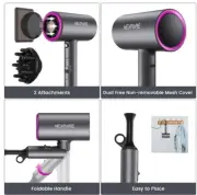 NEXPURE 1800W Professional Ionic Hair Dryer – Powerful Blow Dryer