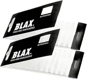 Blax CLEAR Snag-Free Hair Elastics 4mm, 8 Count (2-Pack)