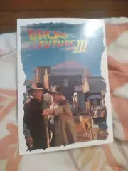 "Back To The Future 3" Cinema Flyer. Folds out to an A3 Poster. NEW. RARE.