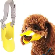 Practical Duck Bill Shape Dog Muzzle Quick Release Stop Barking TPR