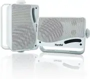 3-Way Bluetooth Speakers Waterproof Outdoor IndoorAudio Stereo 200W Wall Speaker