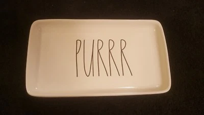 Rae Dunn By Magenta Artisan Collection (PURRR) Tray *Free USPS Shipping*
