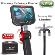 4.3" IPS Screen Endoscope Camera 3.28ft 1080P HD Two-Way Articulating Borescope