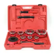 HFS(R) Ratchet Pipe Threader Kit Ratcheting Pipe Threading Tool Set (7 dies)
