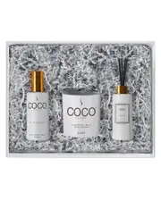 COCO by Stone Baies Diffuser, Room Spray & Candle Gift Pack