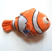 Disney Store 13" Nemo Orange Plush Clown Fish Soft Stuffed Toy New