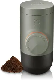 Minipresso GR2 Espresso Machine Compatible Ground Coffee, Portable Coffee Maker