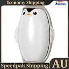 Penguin Lint Roller Reusable Lint Remover Portable Mini Lint Roller (Grey) AU