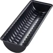 Webake Almond Cake Pan Non-Stick Ciabatta Breaf Loaf Tin Carbon Steel Baking Mould 33 x 10 cm