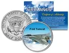 F-14 TOMCAT * Airplane Series * JFK Kennedy Half Dollar US Colorized Coin