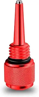 55201 Magnetic Oil Dipstick for Inverter Generators with O Ring, Aluminum Generator Magnetic Oil Dipstick Compatible with Predator/Wen/Yamaha and more, Generator Accessories (Red)