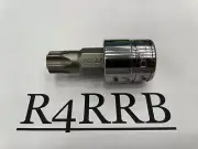 Snap-on Tools USA NEW 3/8" Drive T60 Standard Torx Bit Chrome Socket FTX60E