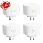 4-Pack Smart WiFi Plug, Energy Monitor, Alexa & Google Assistant Compatible