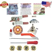 Spring Steel Tile Cutter Set with Diamond Blade & Hole Saw for Effortless Cuts