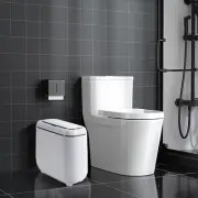 3.7 Gallon Smart Bathroom Trash Can Touchless Motion Sensor Garbage Can with