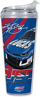 Rico Industries NASCAR Racing Kyle Busch Kyle Busch 24oz Acrylic Tumbler with Hinged Lid