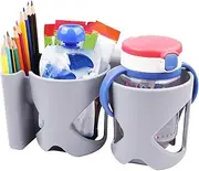 Stroller Cup Holder - Double Car Seat Bottle Holder | Double Bottle Holder for Stroller, Stroller Bottle Holder for Stroller, Walker, Cycle, Scooter