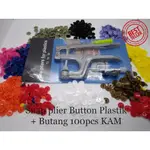 SNAP PLIER PLASTIK / SNAP BUTTON 鉗 T3 T5 T8 + BUTANG KAM 100