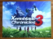 Xenoblade Chronicles 3 / Splatoon 3 Nintendo Switch Poster Officially Licensed