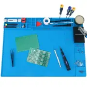 Soldering Mat - Large, Heat Resistant Up to 932F, Magnetic, Silicone Work Mat...