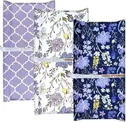 AMROSE 3 Pack Easy Care Changing Pad Covers, Ultra Soft Microfiber Diaper Change Table Sheets for Baby Girls, Violet