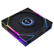 Lian Li TLLCD 120 Uni Fan ARGB Regular PWM 120mm Black 3 Pack