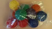 LED Battery Operated Globe Bulbs/String lights, colorful
