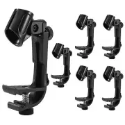 6 Pcs Microphone Clip Drum Clip Shockproof Microphone Clip Microphone Stand3959
