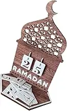 NUOBESTY 1 Set Eid Advent Calendar Desktop Calendar Decorative Calendar Ornamental Calendar Pans Stock Pot Handle Decorative Belt Setting Universal Pot Handle Universal Handle Coffee Wood