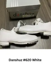 Danshuz Tap shoes White #620
