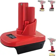 for Milwaukee M18 to M12 Battery Adapter, Also for DeWalt 20V to for Milwaukee M12 12V Battery Converter, Work with for Milwaukee 12V M12 Power Tools