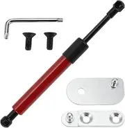 X AUTOHAUX Tailgate Assist for Ford for Ranger 2019-2024 Tailgate Pickup Truck Lift Support Strut Red with Mounting Bracket 1 Set