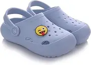 Lightweight Children's Clogs EVA with Pin Boys and Girls Garden Shoes Flip Flops Slippers Size 23-36 EU, 880 Lemigoose
