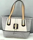 Free Ship USA Chic Handbag GUESS Satchel Tote Jengo Ladies Nude Prime Bag