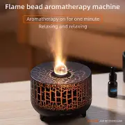 Cute Aroma Volcano Fire Flame Diffuser Humidifier For Aromatherapy Essential Oil